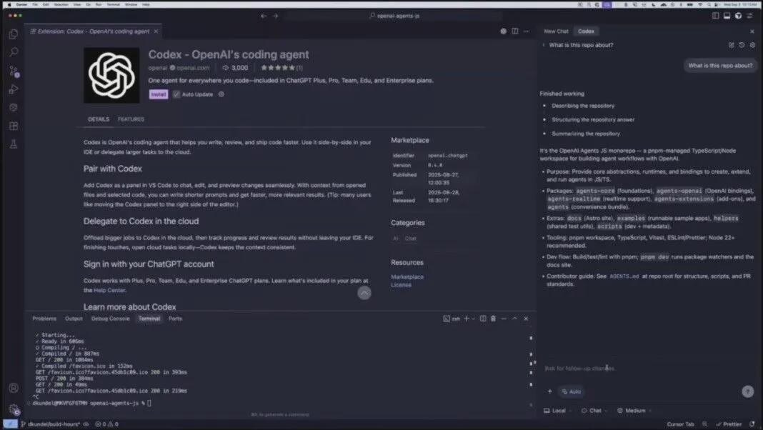 一次能独立编程7小时!OpenAI发布GPT-5-Codex(图1) 一次能独立编程7小时!OpenAI发布GPT-5-Codex(图1)