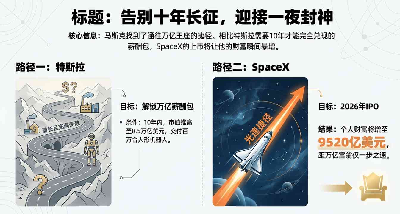 不想再等10年！马斯克按下“加速键”：最快明年，人类首位万亿富翁诞生