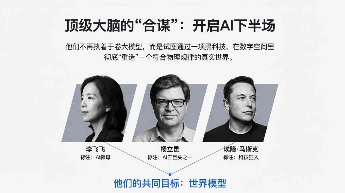 李飞飞、杨立昆、马斯克同时杀入！1900亿美元的(图1)
