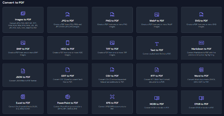 告别付费套路!一款开源免费的 PDF 处理工具箱!(图4) 告别付费套路!一款开源免费的 PDF 处理工具箱!(图4)