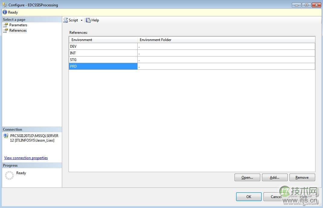 微软 BI 系列随笔 - SSIS 基础 - 参数与环境(图7)