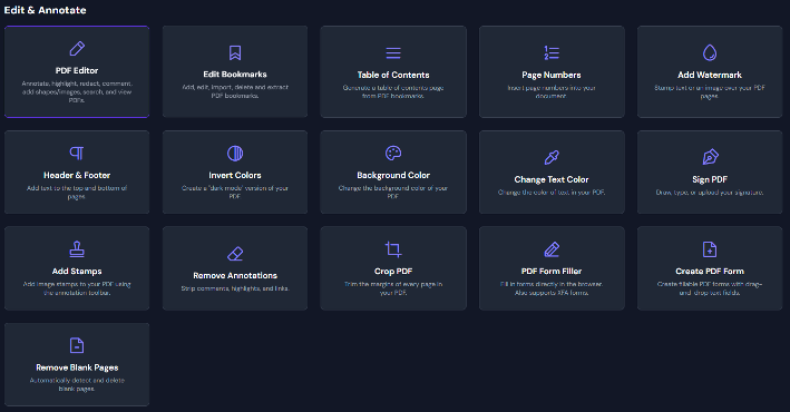 告别付费套路!一款开源免费的 PDF 处理工具箱!(图3) 告别付费套路!一款开源免费的 PDF 处理工具箱!(图3)