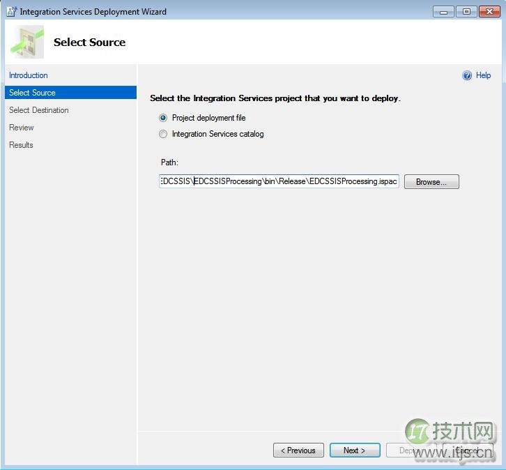 微软 BI 系列随笔 - SSIS 2012 基础 - SSIS 项目部署模型(图3)