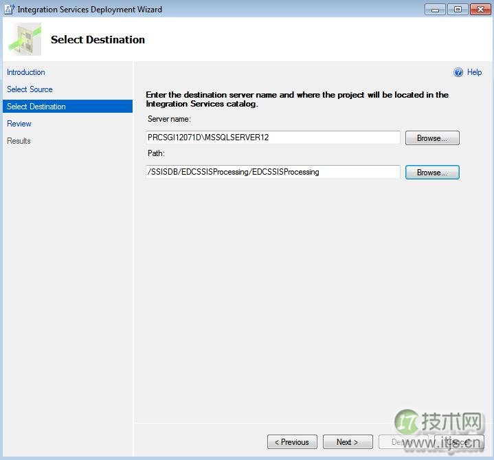 微软 BI 系列随笔 - SSIS 2012 基础 - SSIS 项目部署模型(图4)