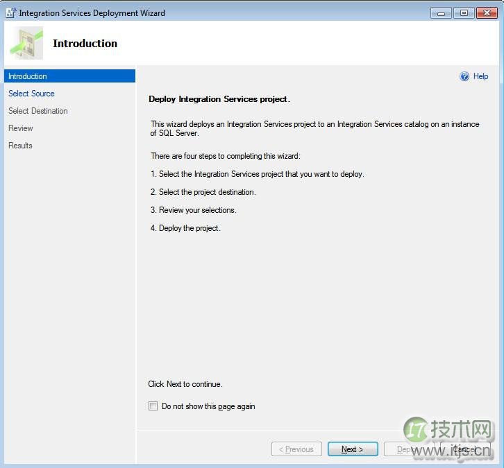 微软 BI 系列随笔 - SSIS 2012 基础 - SSIS 项目部署模型(图2)