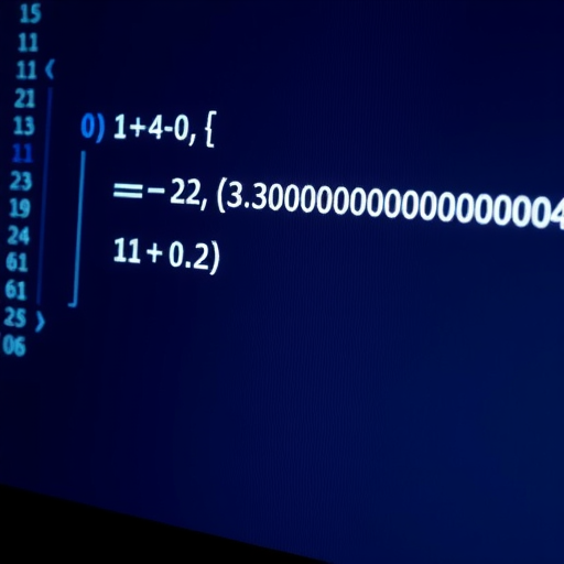 0.1加0.2为什么不等于0.3