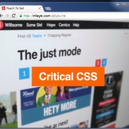 【揭秘渲染优化：Critical CSS关键CSS打造极速首屏体验】(图1)