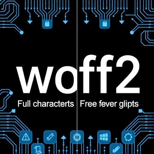 Font Optimization：字体优化的秘密武器，教你玩转WOFF2格式与字体子集化(图1)