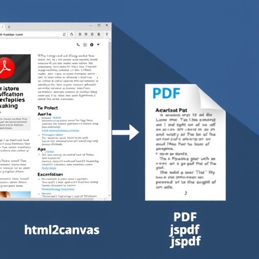 html2canvas + jspdf实现页面导出成pdf