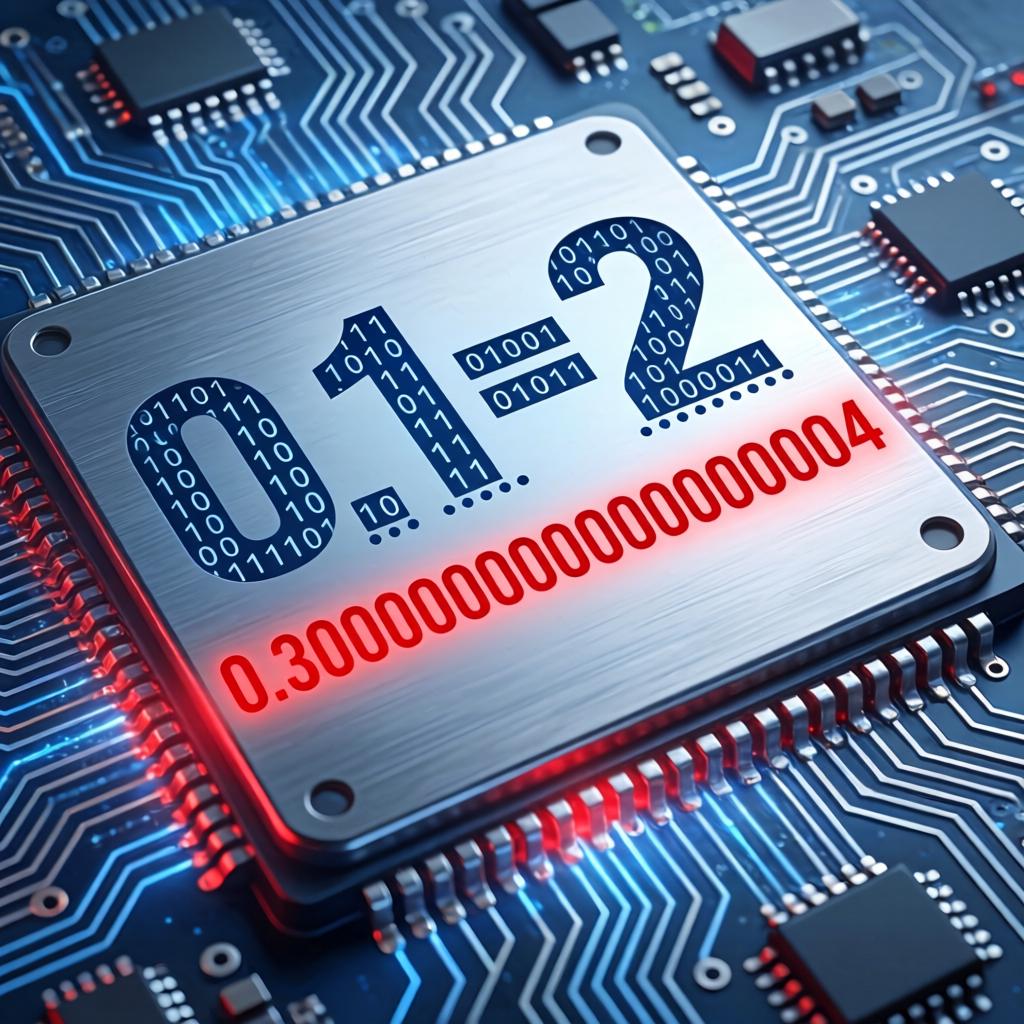 0.1加0.2为什么不等于0.3
