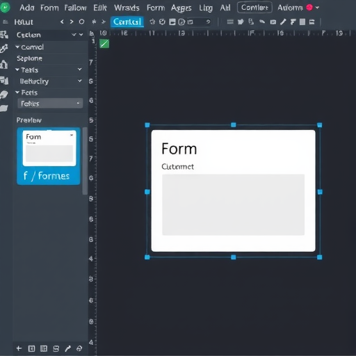 vue 可视化表单设计器 vxe-form-design 创建自定义控件的详细用法（教程一）