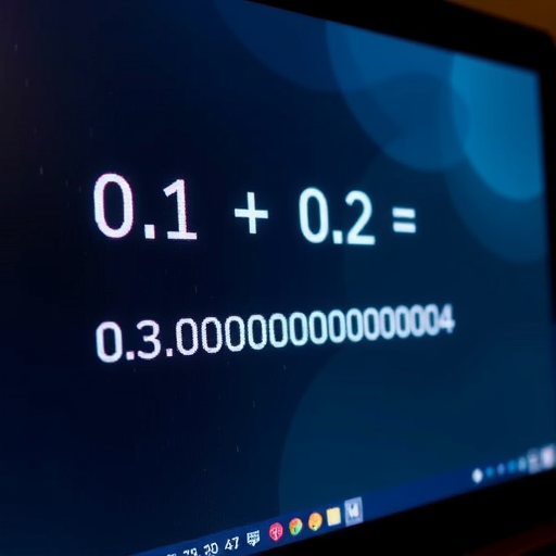 0.1加0.2为什么不等于0.3