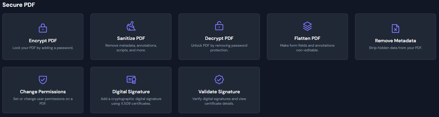 告别付费套路!一款开源免费的 PDF 处理工具箱!(图8) 告别付费套路!一款开源免费的 PDF 处理工具箱!(图8)