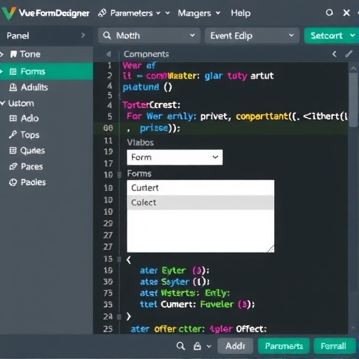 vue 可视化表单设计器 vxe-form-design 创建自定义控件的详细用法（教程一）