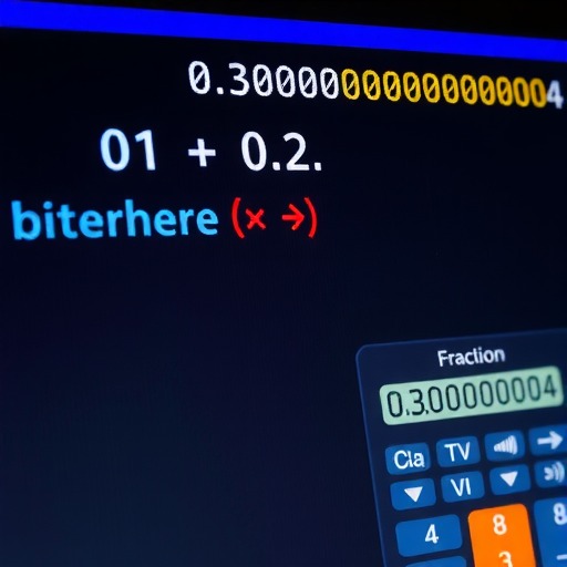 0.1加0.2为什么不等于0.3