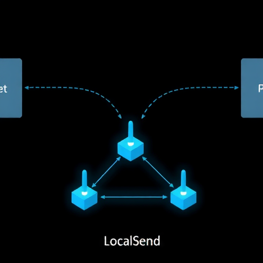 【小记】解决校园网中单播互通的不同子网间的 LocalSend 发现问题(图1)