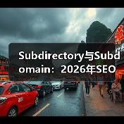 Subdirectory与Subdomain:2026年SEO结构全攻略 Subdirectory与Subdomain:2026年SEO结构全攻略