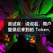 面试官：说说看，用户登录后拿到的 Token，你应该怎么存？存哪里？（图4）