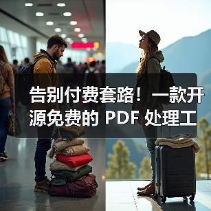 告别付费套路！一款开源免费的 PDF 处理工具箱！