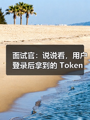 面试官：说说看，用户登录后拿到的 Token，你应该怎么存？存哪里？