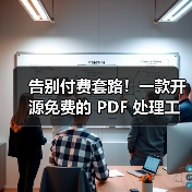 告别付费套路！一款开源免费的 PDF 处理工具箱！