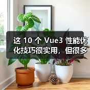 这 10 个 Vue3 性能优化技巧很实用，但很多项目都没用上（图2）