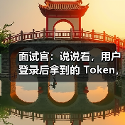 面试官：说说看，用户登录后拿到的 Token，你应该怎么存？存哪里？（图4）