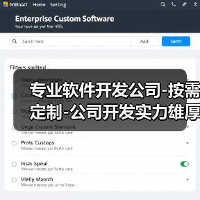 专业软件开发公司-按需定制-公司开发实力雄厚(图1) 专业软件开发公司-按需定制-公司开发实力雄厚(图1)