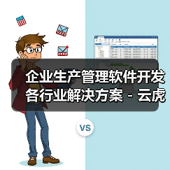 企业生产管理软件开发各行业解决方案 - 云虎软件（图2）