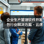 企业生产管理软件开发各行业解决方案 - 云虎软件（图4）