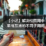 【小记】解决校园网中单播互通的不同子网间的 LocalSend 发现问题（图1）