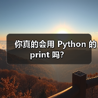 你真的会用 Python 的 print 吗？（图3）