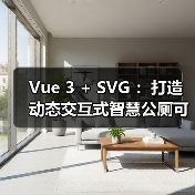 Vue 3 + SVG ：打造动态交互式智慧公厕可视化大屏