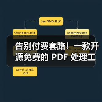 告别付费套路！一款开源免费的 PDF 处理工具箱！（图3）