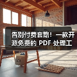 告别付费套路！一款开源免费的 PDF 处理工具箱！（图2）