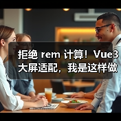 拒绝 rem 计算!Vue3 大屏适配,我是这样做的(图3) 拒绝 rem 计算!Vue3 大屏适配,我是这样做的(图3)