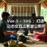 Vue 3 + SVG ：打造动态交互式智慧公厕可视化大屏（图4）