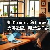 拒绝 rem 计算！Vue3 大屏适配，我是这样做的（图4）