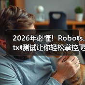 2026年必懂!Robots.txt测试让你轻松掌控爬虫行为(图4) 2026年必懂!Robots.txt测试让你轻松掌控爬虫行为(图4)