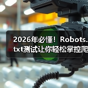 2026年必懂!Robots.txt测试让你轻松掌控爬虫行为(图1) 2026年必懂!Robots.txt测试让你轻松掌控爬虫行为(图1)