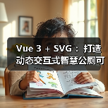 Vue 3 + SVG ：打造动态交互式智慧公厕可视化大屏
