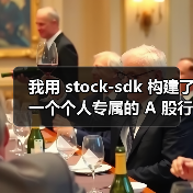 我用 stock-sdk 构建了一个个人专属的 A 股行情仪表盘（图3）