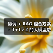 微调 + RAG 组合方案:1+1>2 的大模型应用技巧(图2) 微调 + RAG 组合方案:1+1>2 的大模型应用技巧(图2)
