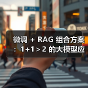 微调 + RAG 组合方案:1+1>2 的大模型应用技巧(图1) 微调 + RAG 组合方案:1+1>2 的大模型应用技巧(图1)
