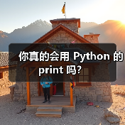 你真的会用 Python 的 print 吗?(图4) 你真的会用 Python 的 print 吗?(图4)