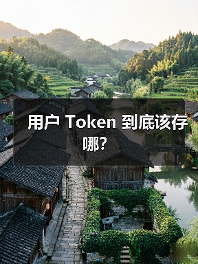用户 Token 到底该存哪？