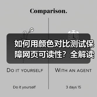 如何用颜色对比测试保障网页可读性？全解读WCAG标准中的实战技巧（图1）