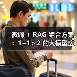 微调 + RAG 组合方案:1+1>2 的大模型应用技巧(图2) 微调 + RAG 组合方案:1+1>2 的大模型应用技巧(图2)