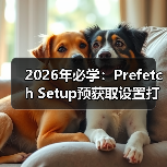 2026年必学:Prefetch Setup预获取设置打造极速网站体验(图1) 2026年必学:Prefetch Setup预获取设置打造极速网站体验(图1)