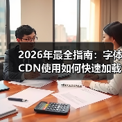 2026年最全指南：字体CDN使用如何快速加载跨域支持（图2）